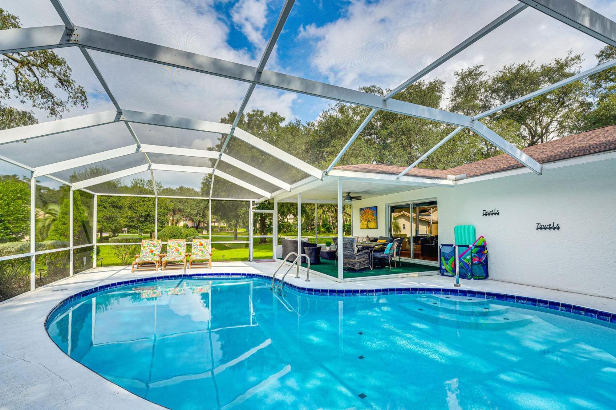 Spacious Citrus Hills Home With Pool And Game Room! Hernando Exterior foto